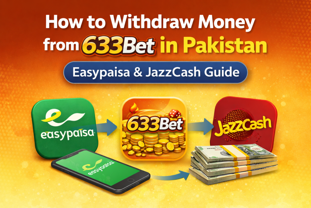 How to withdraw money from 633Bet 

